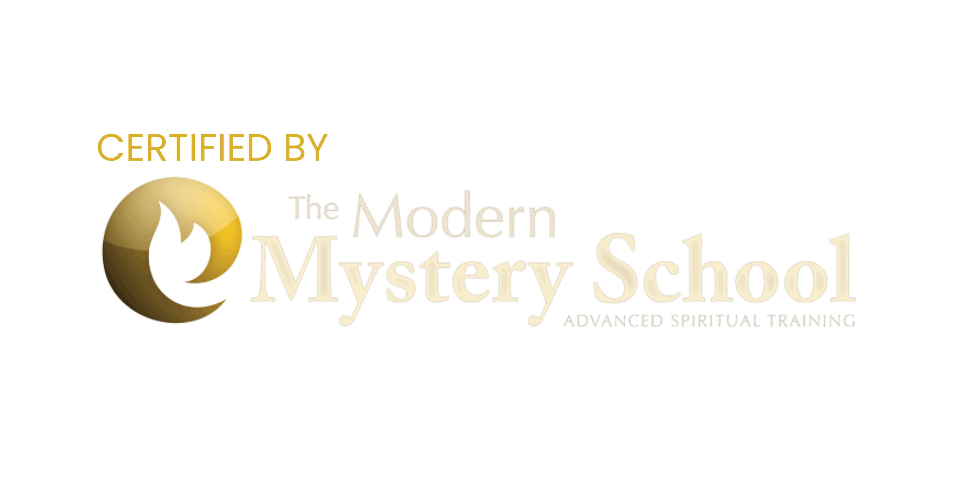 Certified by the Modern Mystery School